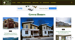 Desktop Screenshot of greenhomegnome.com