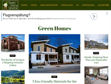 Tablet Screenshot of greenhomegnome.com